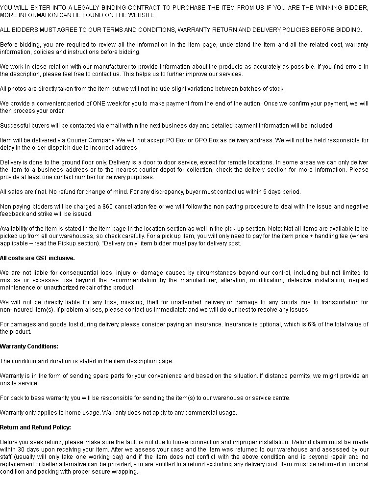 Terms And Conditions