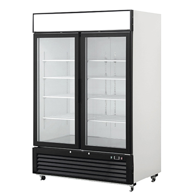 Vertical cooling showcase/FRIDGE Quipwell-LG1400HD Hinged Doors