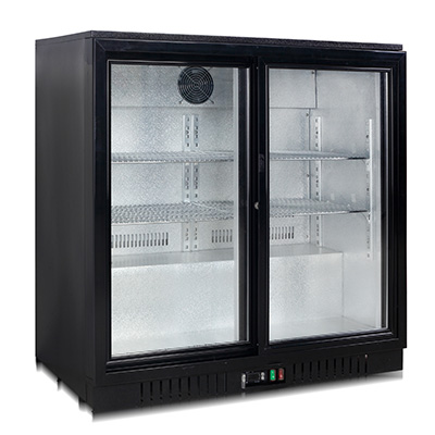 Back Bar Fridge/Beer Cooler LG211B ( Hinged Doors )