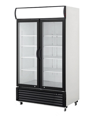 Double Glass Door Upright Fridge Quipwell-LG900HD