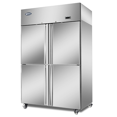 Commercial 4-Half-Door freezer 1300L - TBSC13 - Click Image to Close