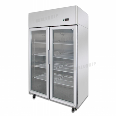 COMMERCIAL 2 DOOR UPRIGHT FRIDGE 900L - TGA10 - Click Image to Close