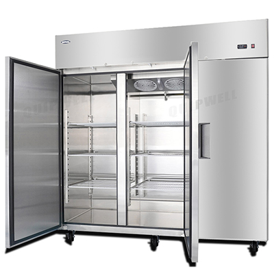 Commercial 3-door Freezer/Fridge- TSC1A2 (1D Freezer, 2D Fridge) - Click Image to Close