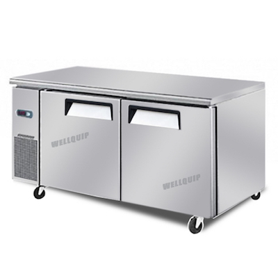 2-door commercial kitchen working bench Fridge: quipwell-WA1278